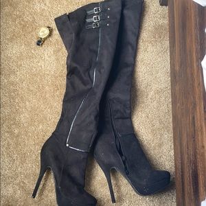 Thigh high boots